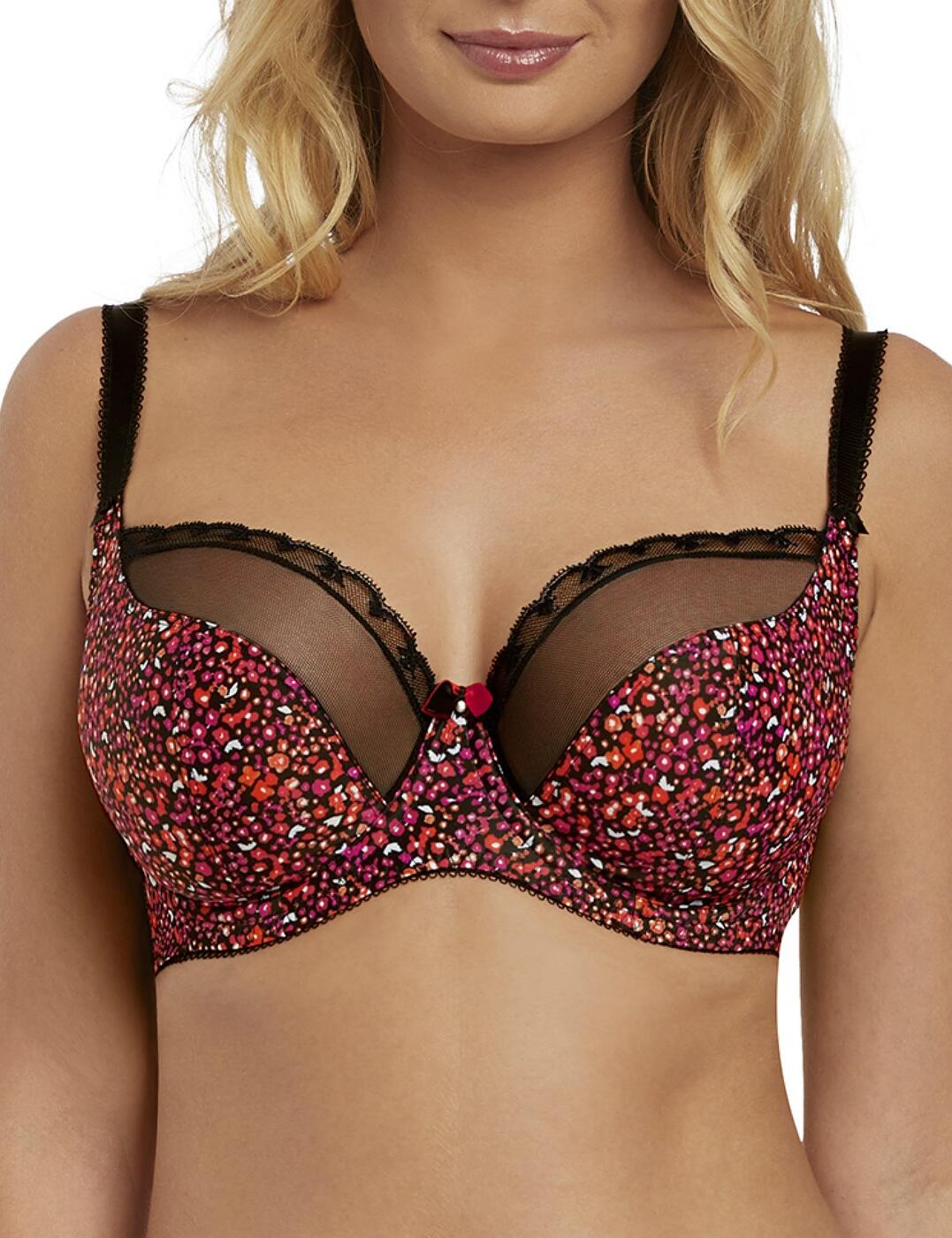 Freya In Bloom Underwired Plunge Balcony Bra Belle Lingerie Freya