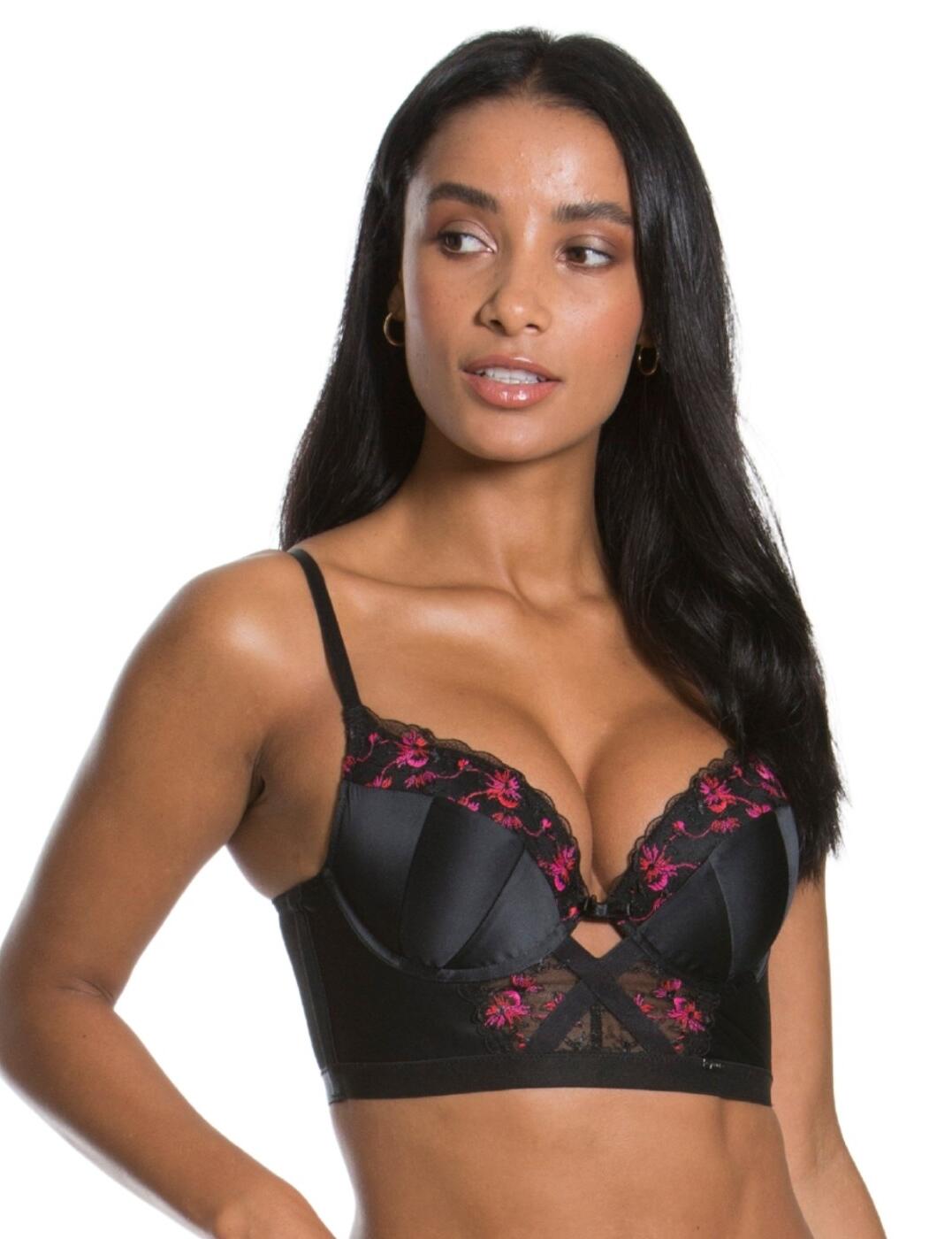 Gossard VIP Satine Padded Longline Plunge Bra Belle Lingerie