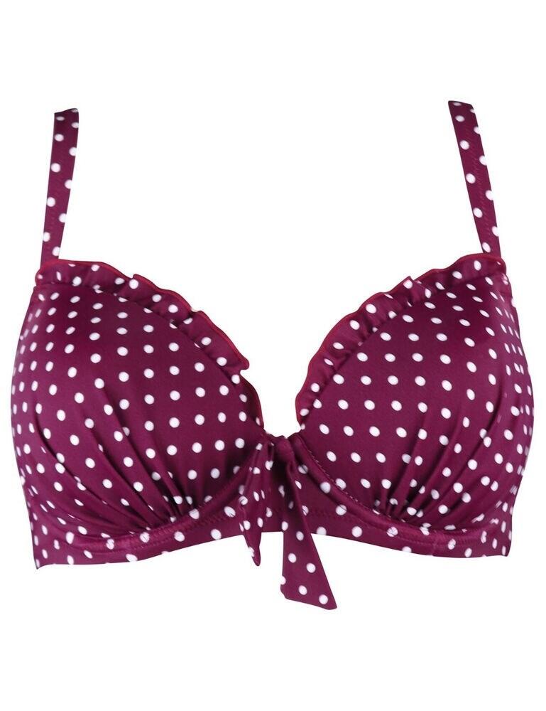 3900 Pour Moi Hot Spots Padded Bikini Top 3900 Sangria Belle