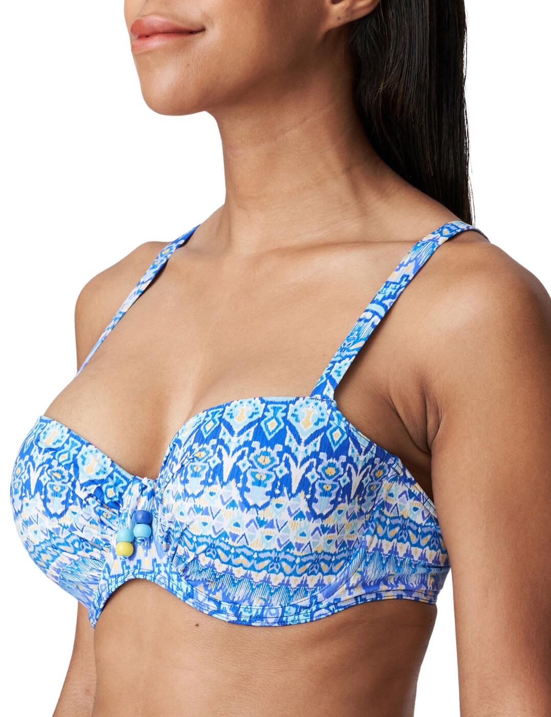 Prima Donna Swim Bonifacio Padded Balcony Bikini Top Belle Lingerie