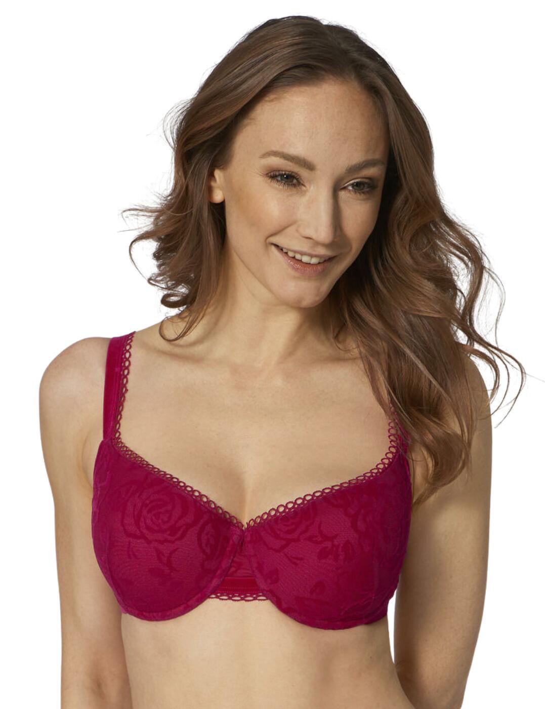 Triumph Velvet Rose Spotlight Padded Half Cup Bra Belle Lingerie