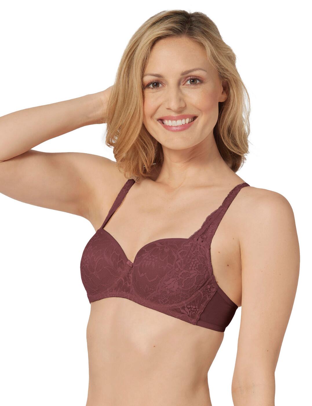 Triumph Amourette Charm Underwired Half Cup Padded Bra Belle Lingerie