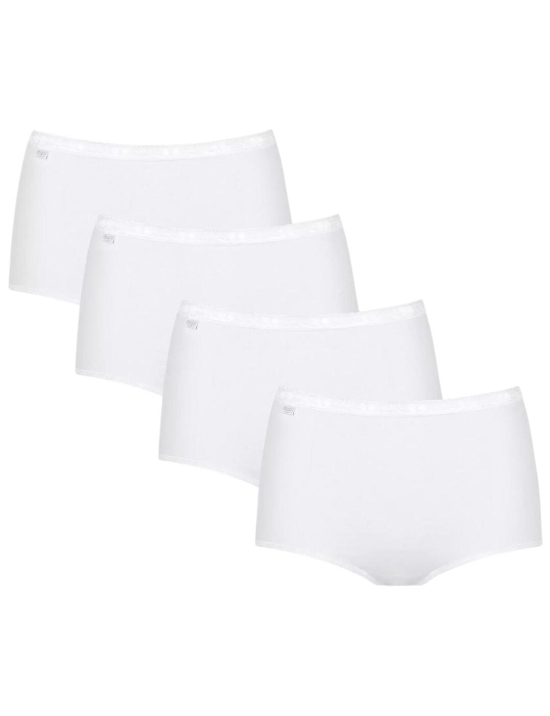 Sloggi Basic Maxi Brief 3 Pack 1 Free Belle Lingerie