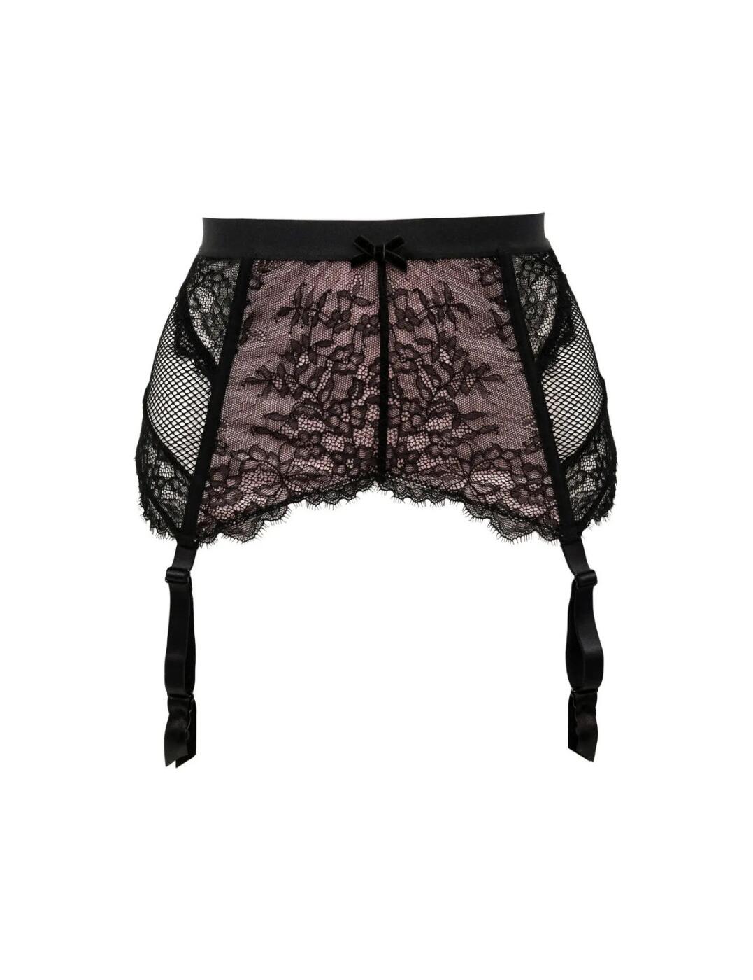 Pour Moi Dark Romance Suspender Belle Lingerie