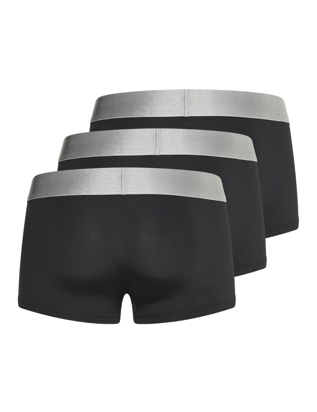 Calvin Klein Mens Steel Micro Low Rise Trunks 3 Pack Belle Lingerie