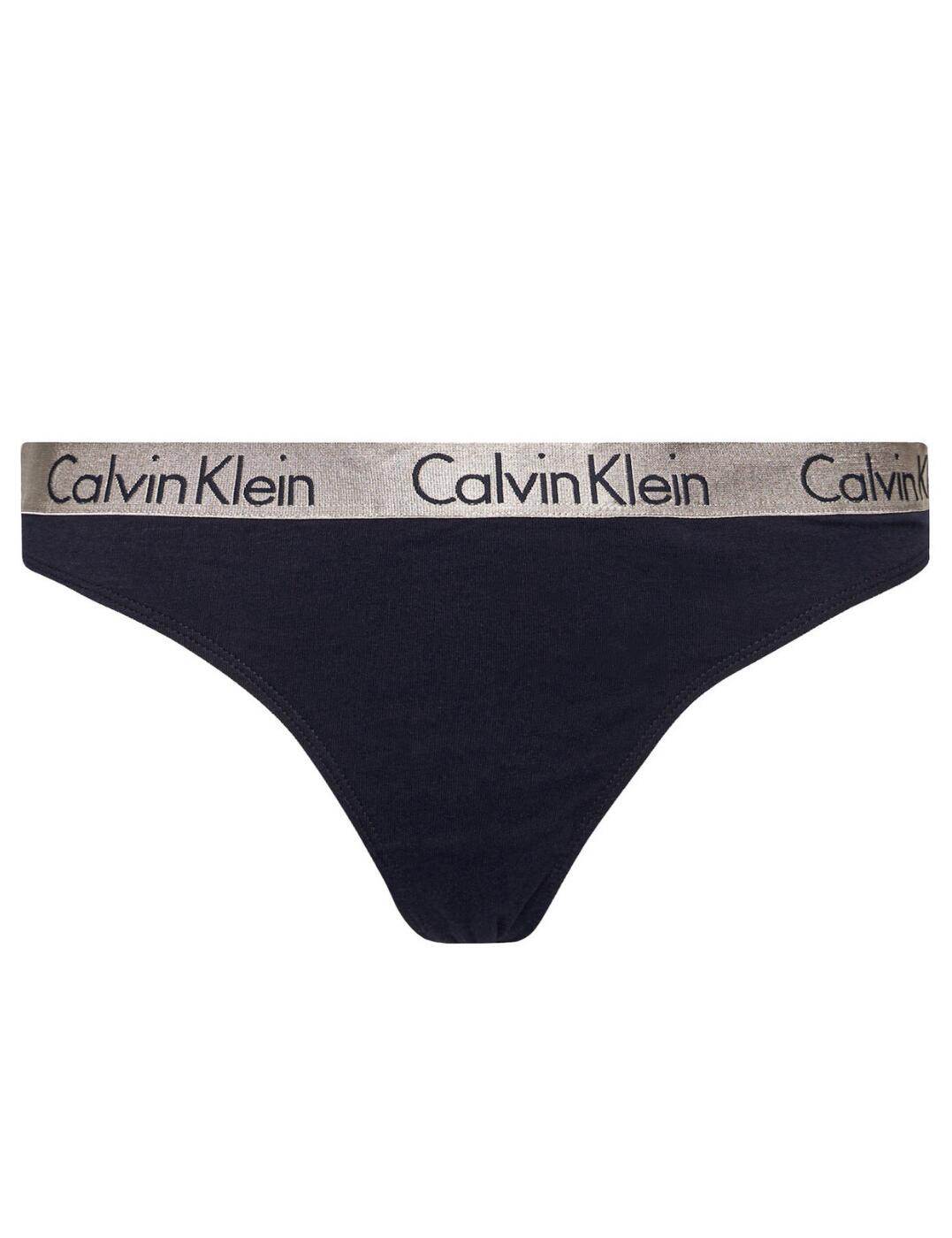 Calvin Klein Radiant Cotton Thongs 3PK Belle Lingerie Calvin