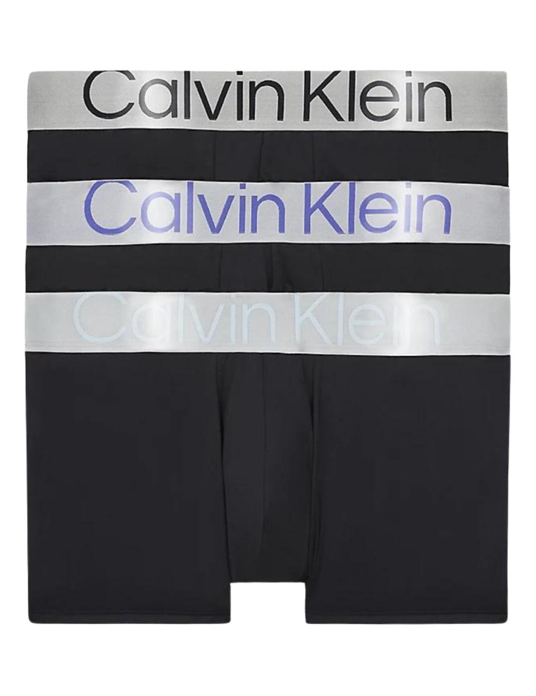 Calvin Klein Mens Steel Micro Low Rise Trunks Pack Belle Lingerie