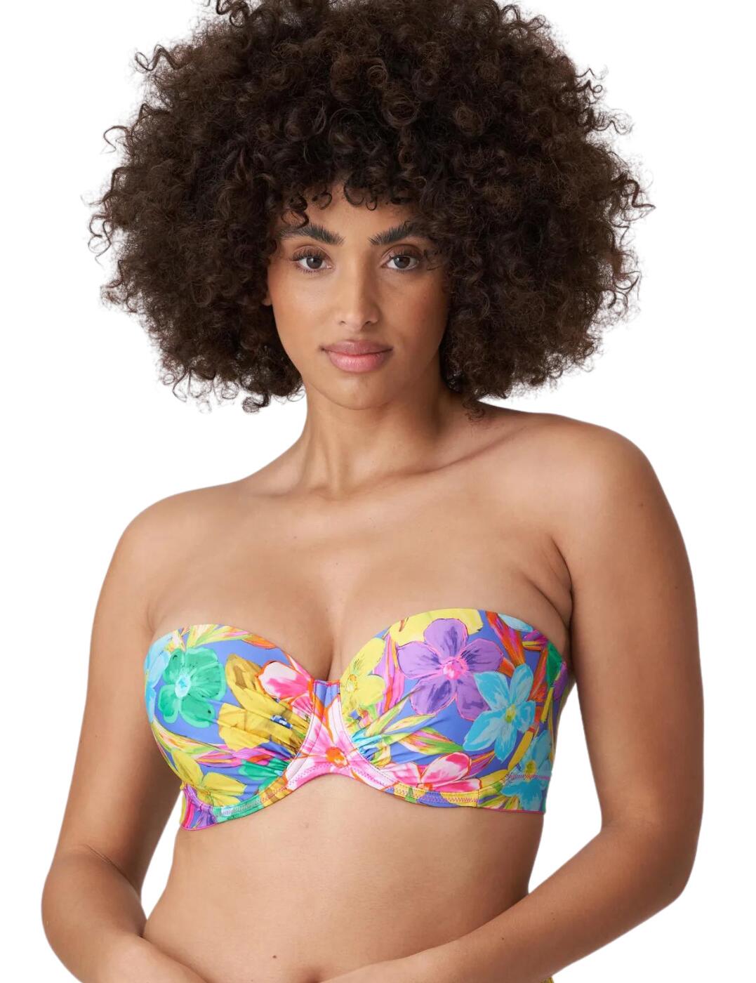 Prima Donna Swim Sazan Padded Strapless Bikini Top Belle Lingerie