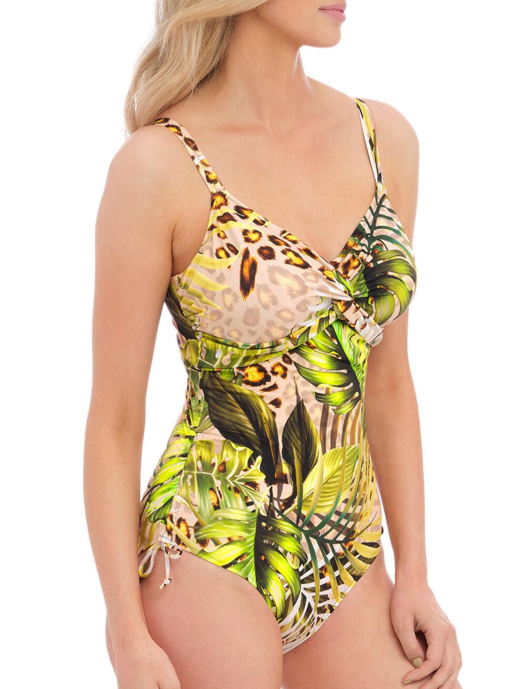 Fantasie Kabini Oasis Twist Front Swimsuit Belle Lingerie