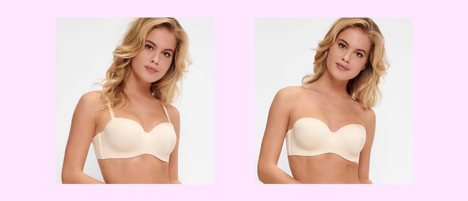 DAILY-ESSENTIALS Strapless BH memory foam –