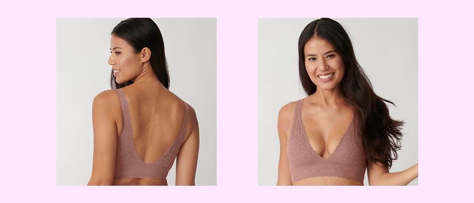 Sloggi Zero Feel Lace 2.0 Bralette Top - Belle Lingerie