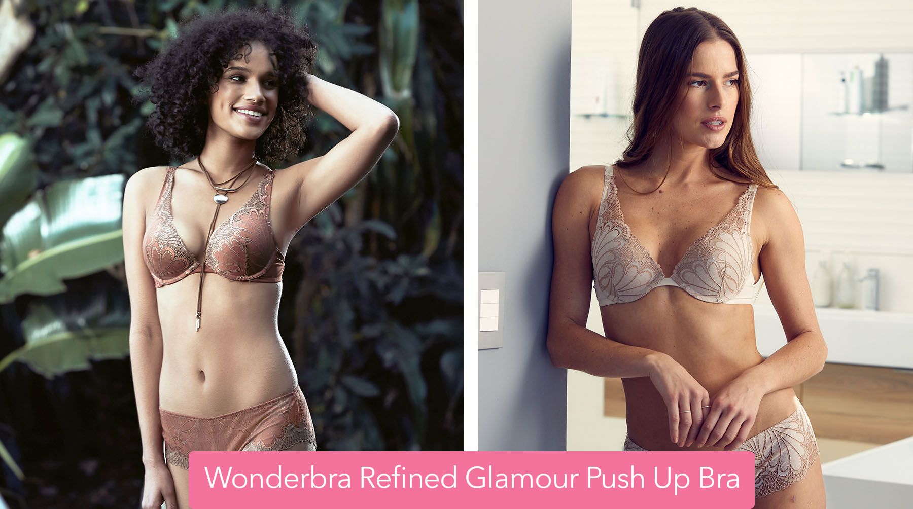 Wonderbra Refined Glamour Push Up Bra - Belle Lingerie