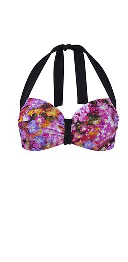 SW0782 Panache Savannah Moulded Bikini Top Floral Print