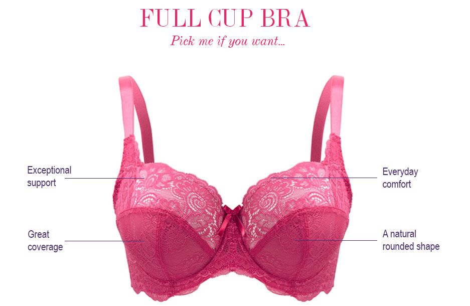 belle lingerie full cup bra style guide