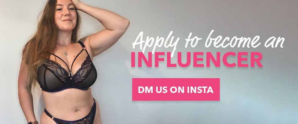 apply to be a belle lingerie influencer