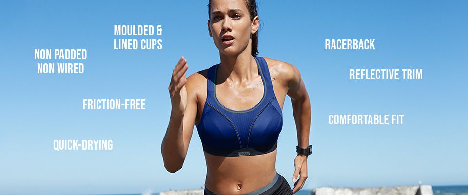 Triumph Triaction Cardio Cloud Sports Bra - Belle Lingerie