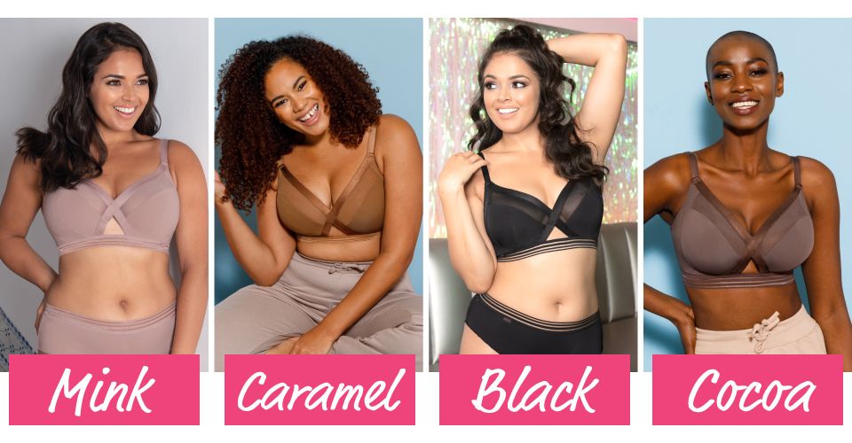 Curvy Kate Unwind Wire-free Bralette - Caramel - Curvy Bras