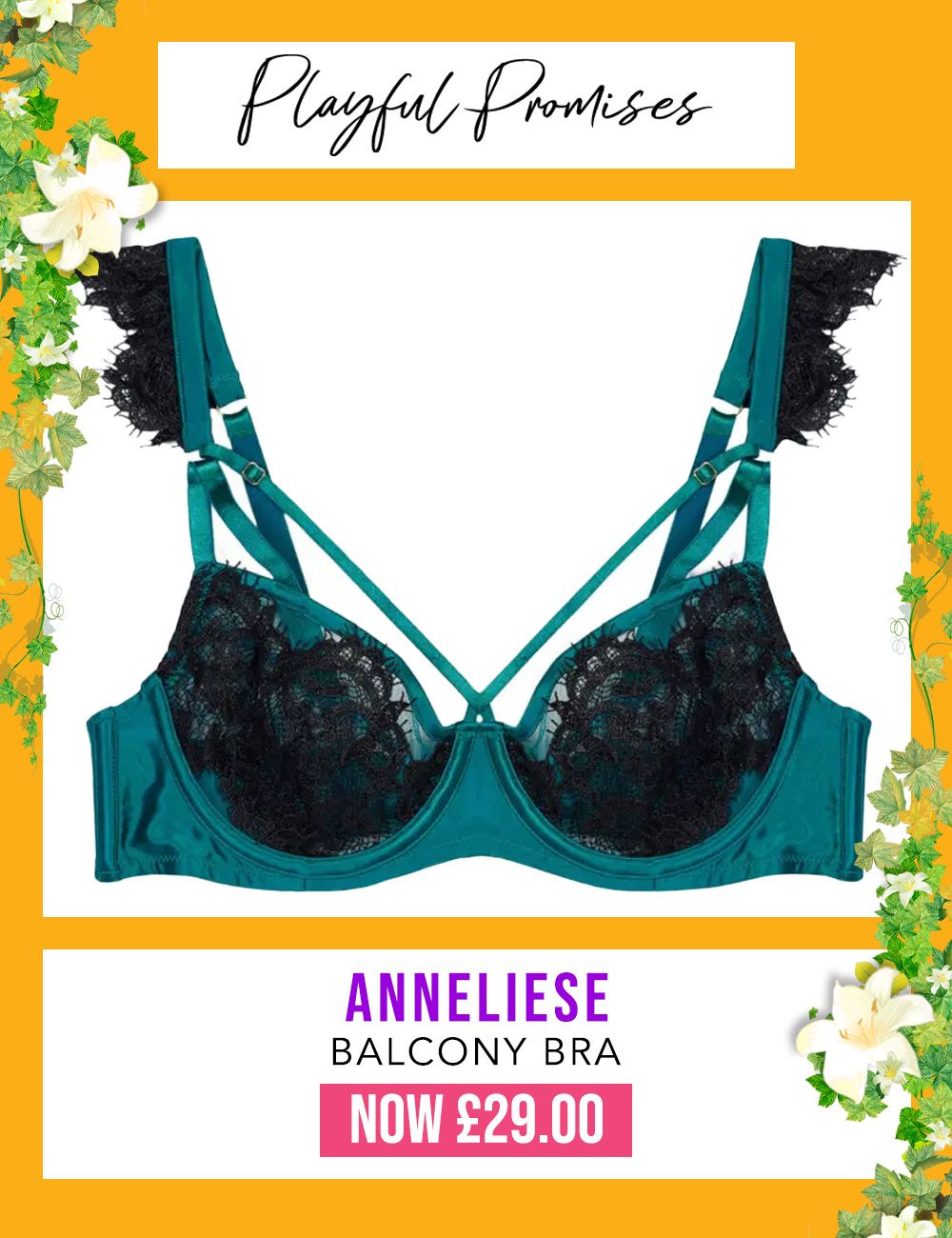 💛 Limited Stock - 50% Off Bras In Our Spring Outlet! - Belle Lingerie
