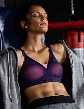 S015F Shock Absorber Active Shape Sports Bra - S015F Purple/Pink