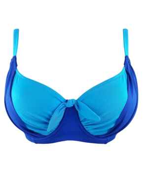 27002 Pour Moi Bahamas Underwired Bikini Top - 27002 Blue/Aqua