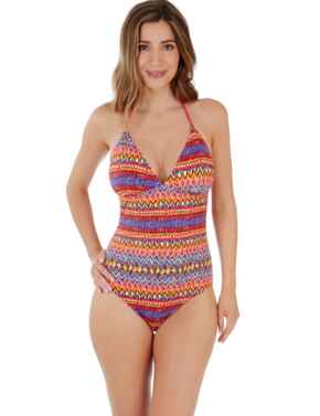 1678800 Lepel Rainbow Beach Triangle Swimsuit - 1678800 Pink/Multi