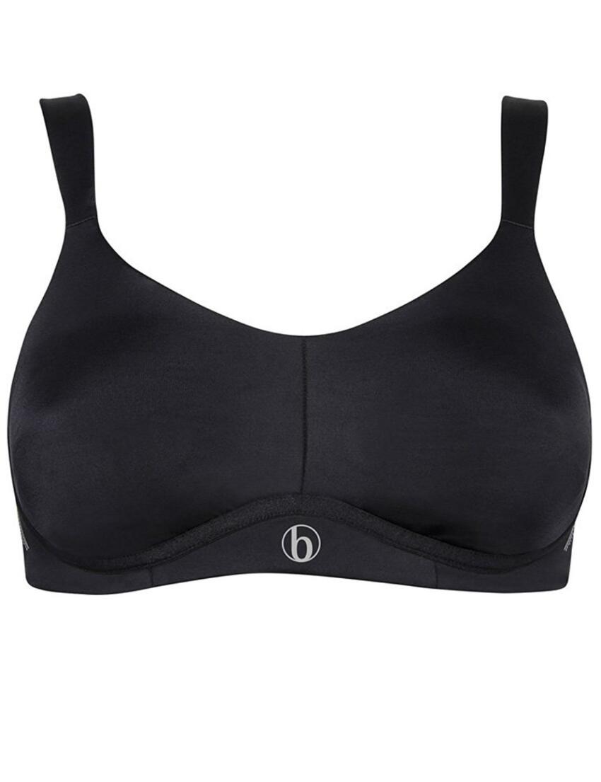 B4917 Berlei Running Non-Wired Full Cup Sports Bra - B4917 Black/Purple