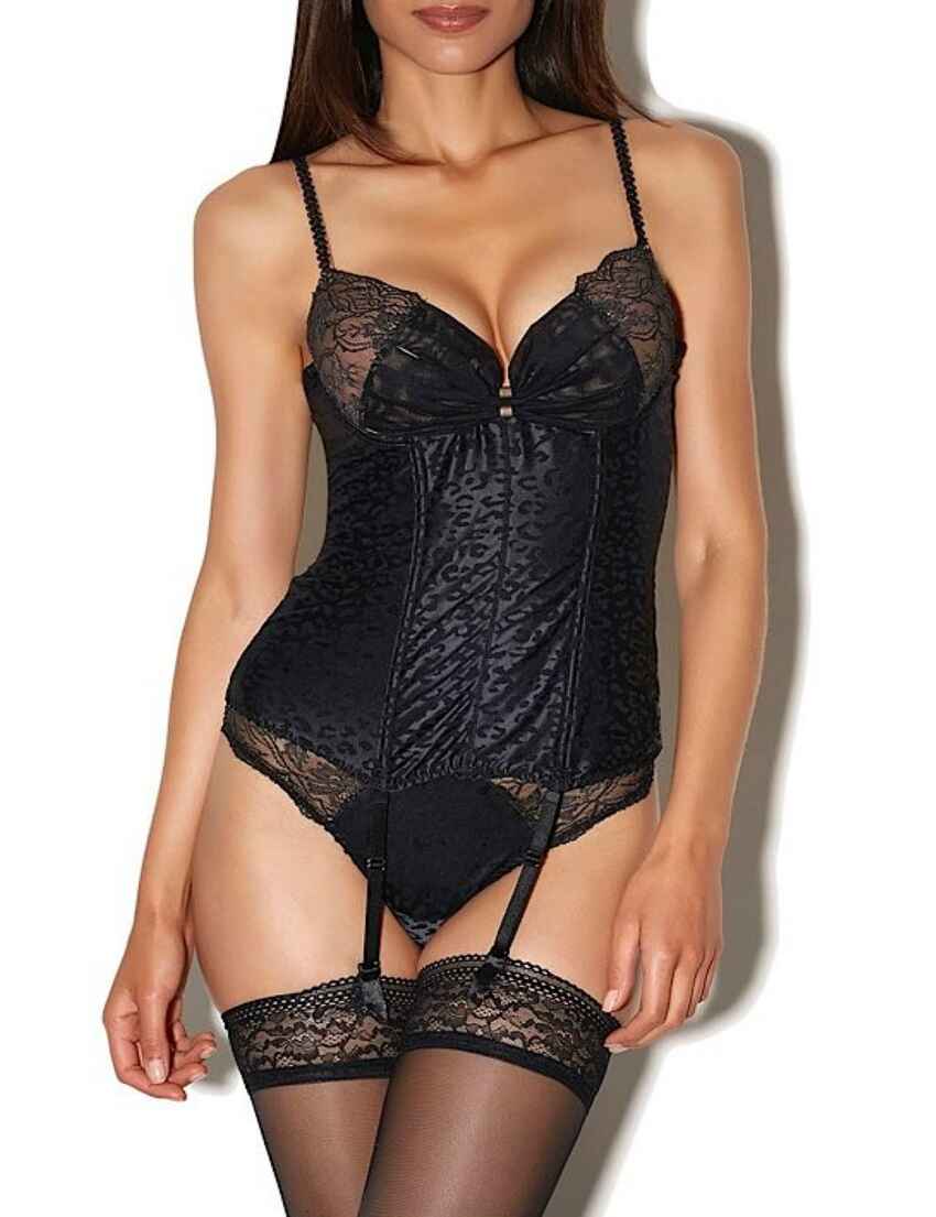 AD02 Aubade Passion Mexicaine Body Shaping Suspender Basque