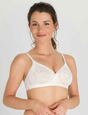 Playtex Ideal Beauty Lace Soft Cup Bra White Blush