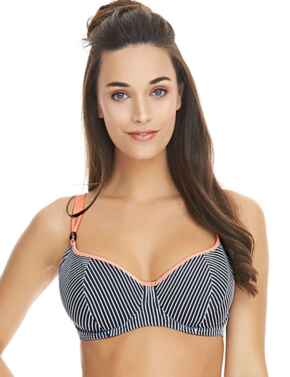 3846 Freya Horizon Sweetheart Bikini Top - 3846 Slate 