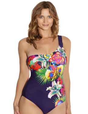 5691 Fantasie Cayman Underwired Asymmetric Swimsuit - 5691 Multi