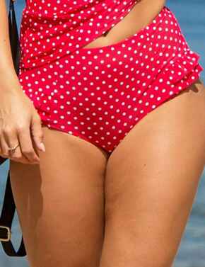 Pour Moi Hot Spots Control Bikini Brief Red
