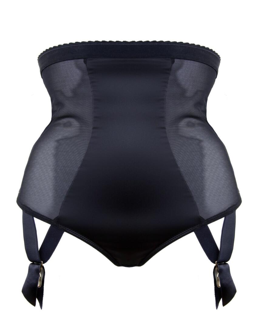 PPCCHW3038 Playful Promises Candace Girdle Curve Plus Size Panty - PPCCHW3038 Noir Black