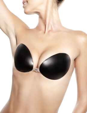 Freebra Strapless Stick On Bra - Black