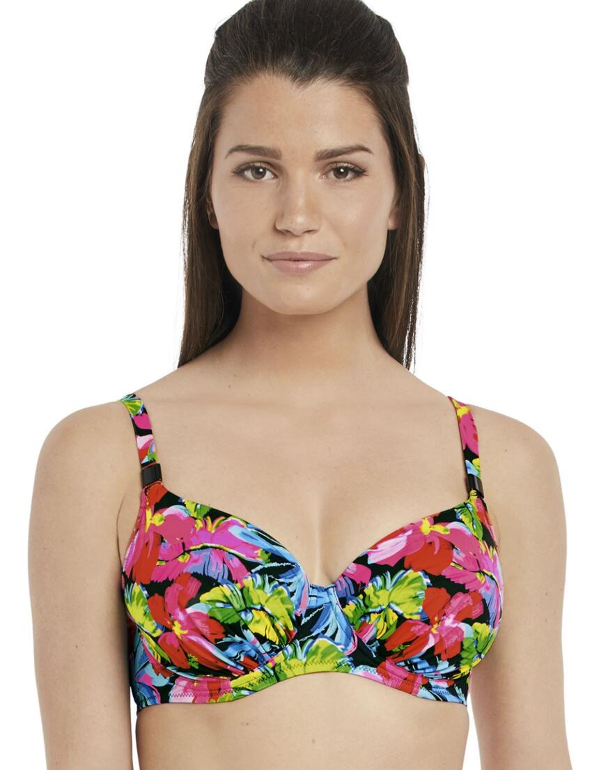 6467 Fantasie Santa Barbara Gathered Full Cup Bikini Top - 6467 Multi