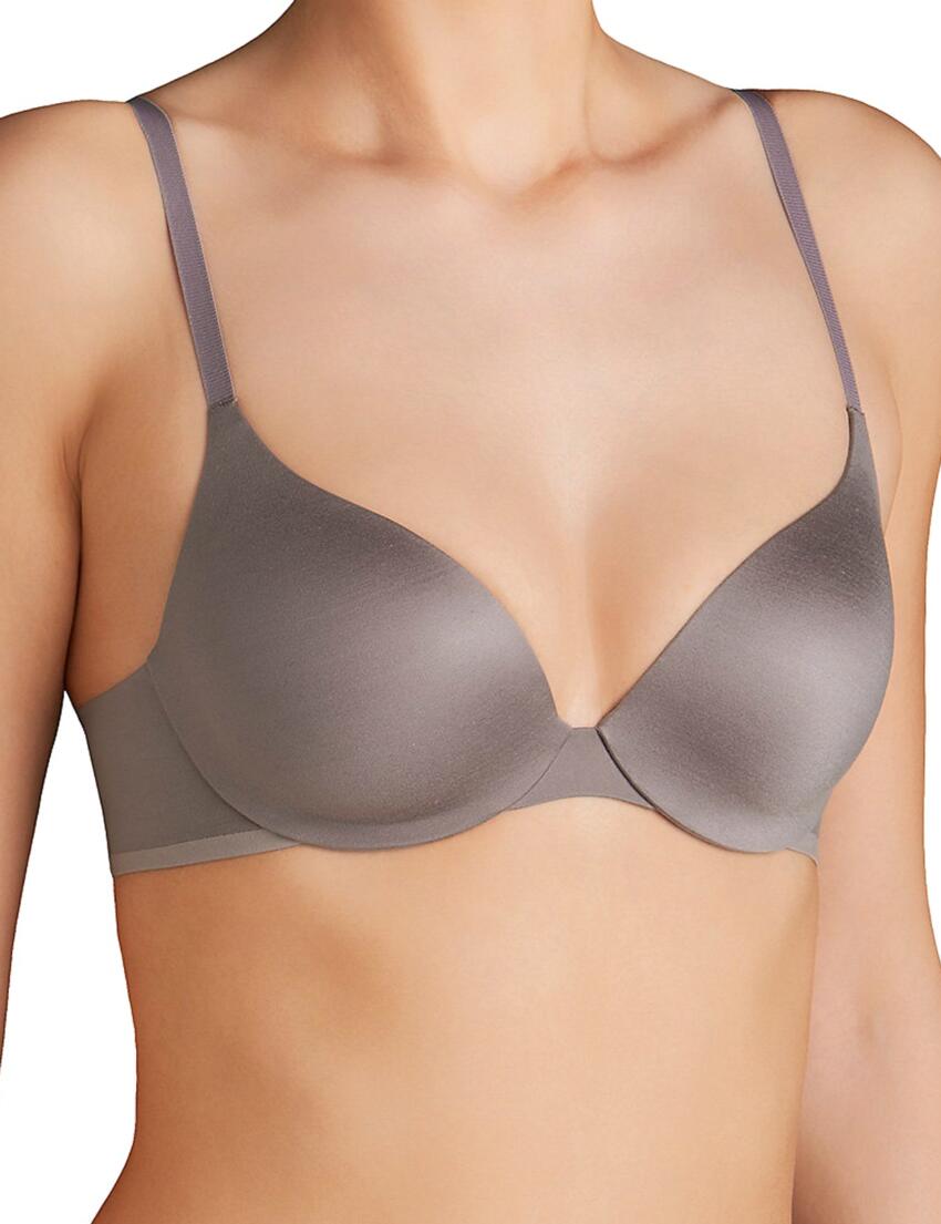 10132232 Sloggi Wow Padded Plunge Bra - 10132232 Pigeon Grey