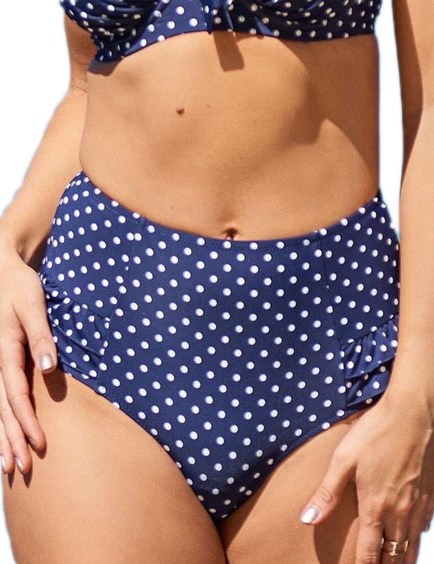 Pour Moi Hot Spots Control Bikini Brief Navy