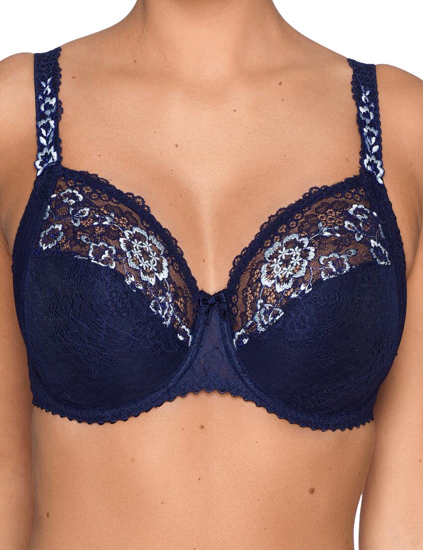 0162840/0162841 Prima Donna True Romance Underwired Full Cup Bra - 0162840/0162841 Sapphire Blue