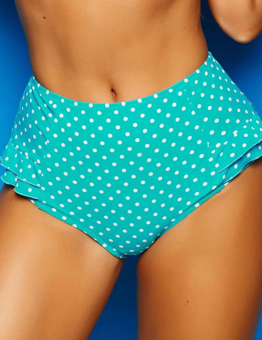 Pour Moi Hot Spots Control Bikini Brief Aqua