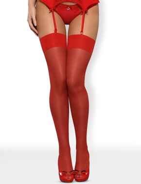 Obsessive Stockings Red