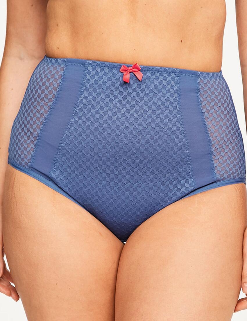 9492 Sculptresse by Panache Gina Deep Brief - 9492 Denim