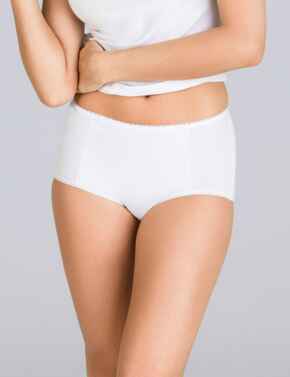 P2522 Playtex I Can't Believe It's A Girdle Maxi Brief - 2522 White