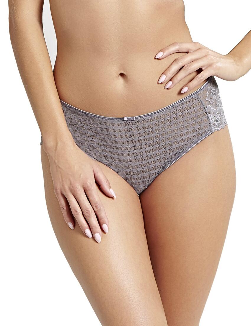 7282 Panache Envy Lace Brief - 7282 Pewter