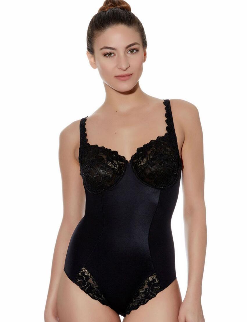 FA562 Wacoal Eglantine Bodysuit Body - AFA562 Black
