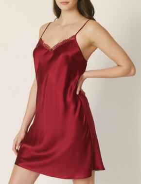 0802220 Marie Jo Agatha Nightwear Nightdress - 0802220 Rumba Red