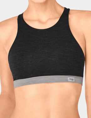 10190378 Sloggi Women Move Flow Sports Bralette Bra Top  - 10190378 Black