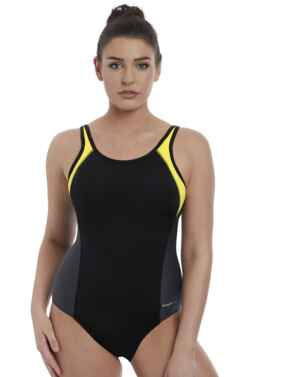 3969 Freya Active Freestyle Moulded Swimsuit - 3969 Black Zest