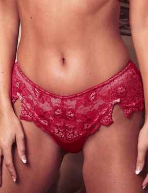11503 Pour Moi Opulence Shorty Brief - 11503 Red/Pink