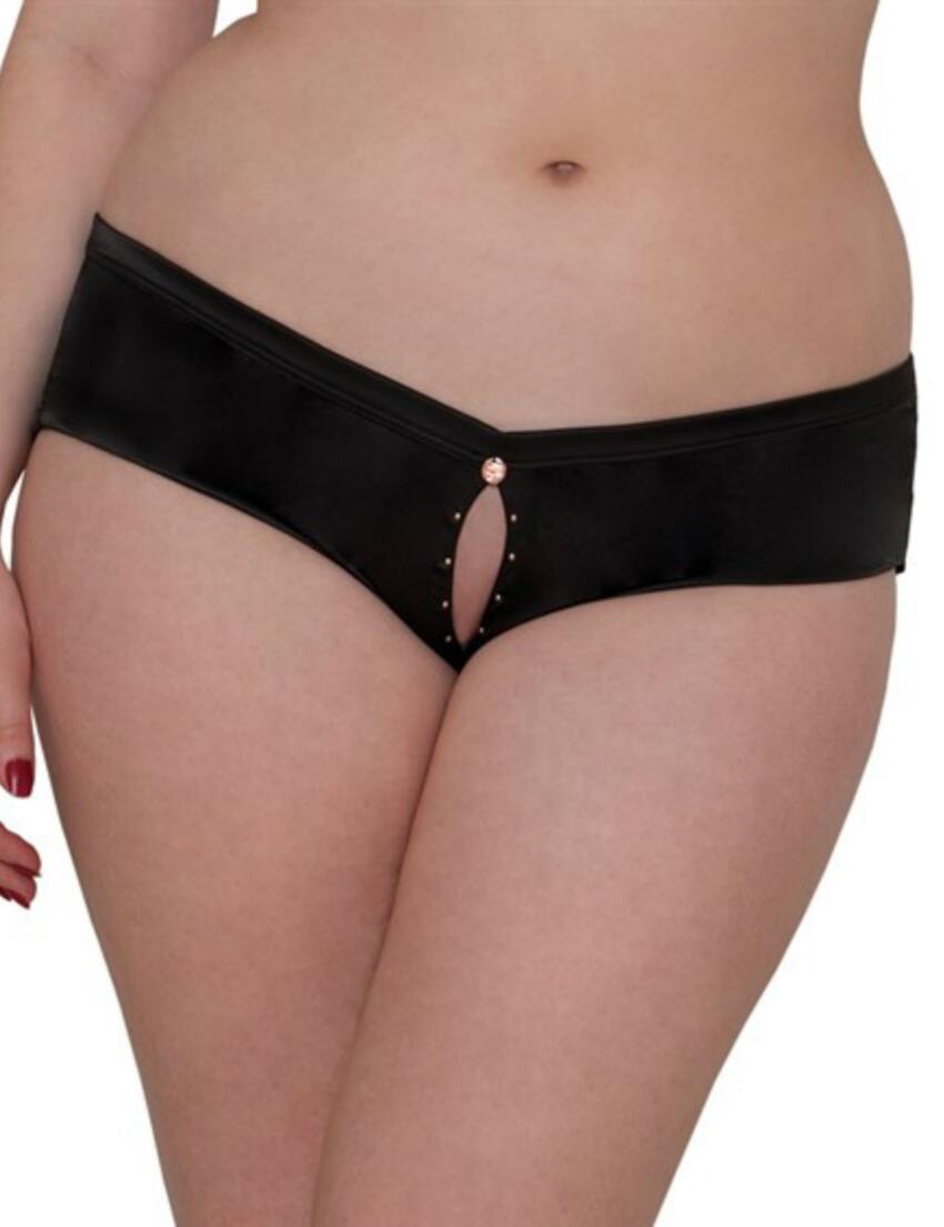 ST3503 Scantilly By Curvy Kate Voodoo Ouvert Brief - ST3503 Black