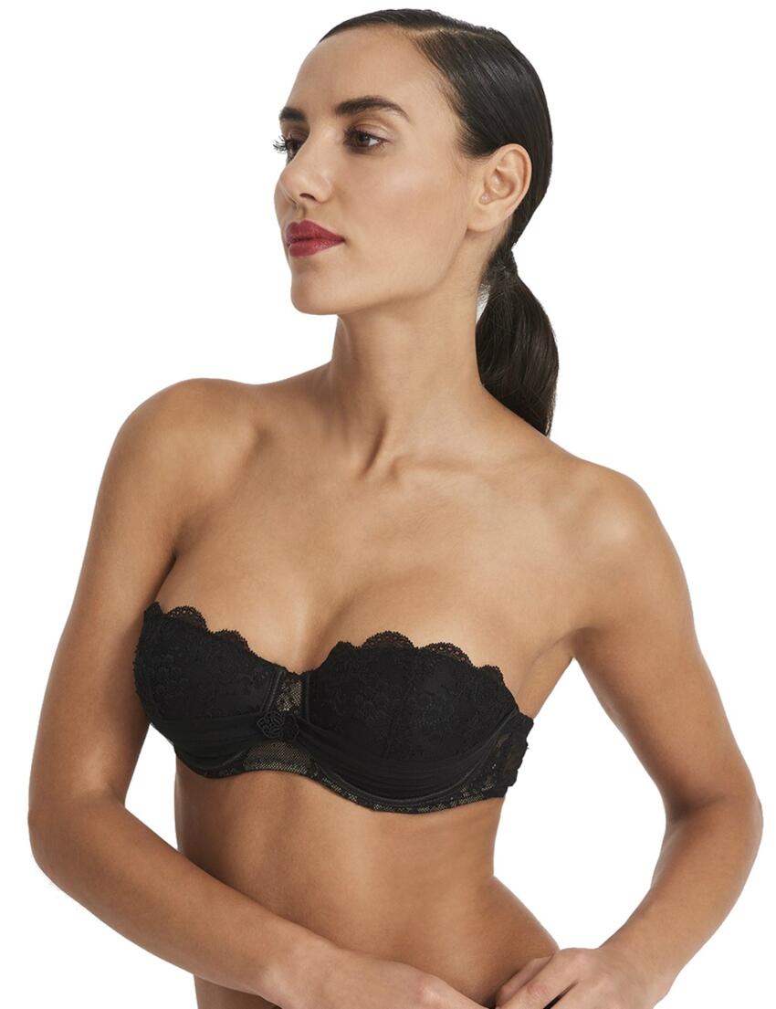 DA06 Aubade A L'amour Moulded Cup Strapless Bra - DA06-2 Noir