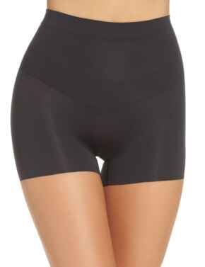 SS5615 Spanx Shape My Day Open Bust Mid-Thigh Body - PS5615 Black